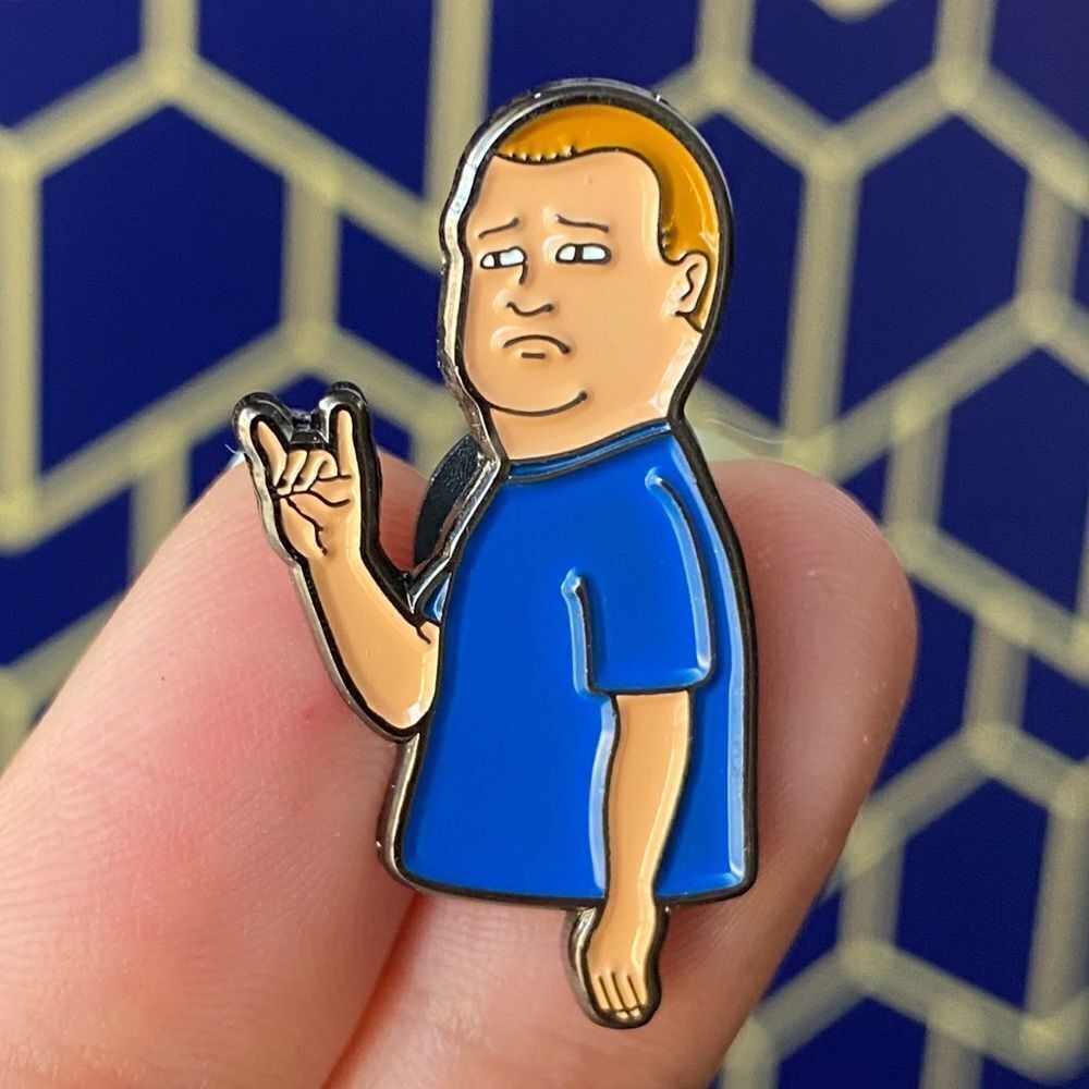 Bobby Rae Rock On Enamel Pin/ Brooch Lapel
